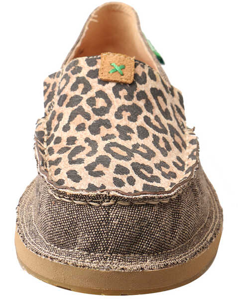 Twisted X Women's ECO TWX Leopard Slip-On Shoes, Sand, hi-res