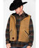 Image #4 - Outback Trading Co. Men's Sawbuck Oilskin Zip-Up Vest, Tan, hi-res