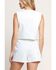 Image #4 - Flying Tomato Women's All Eyes on You Woven Vest, White, hi-res