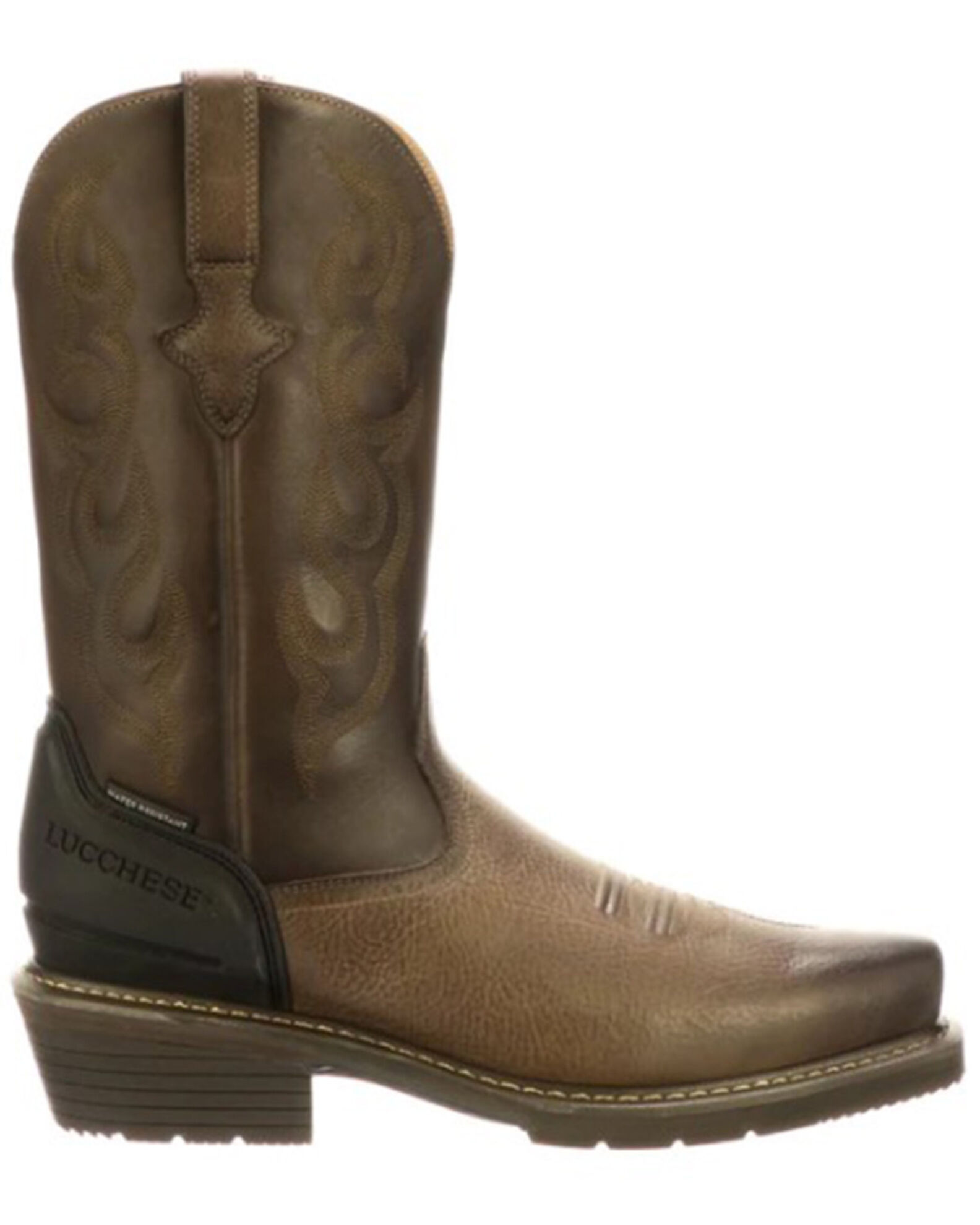 Lucchese steel toe boots deals