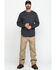 Image #6 - Hawx Men's Gray Solid Asphalt Thermal Crew Long Sleeve Work Shirt, , hi-res