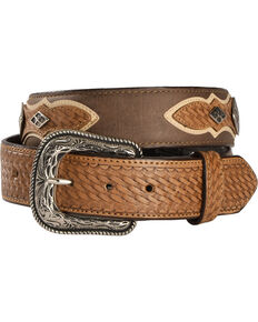 belts western belt concho weave cody basket diamond james bootbarn mens boot barn
