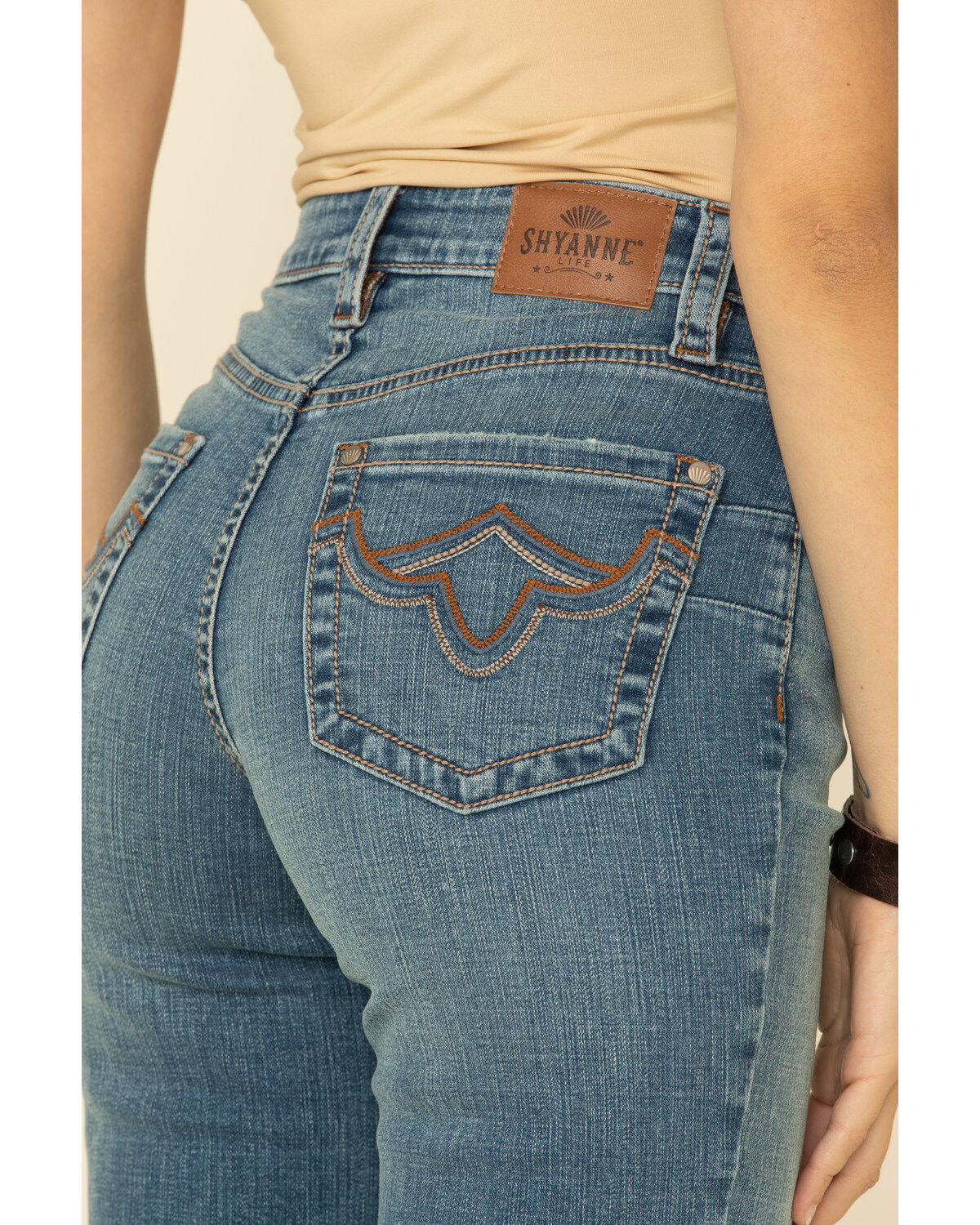Image #4 - Shyanne Women's Straight Leg Riding Jeans, , hi-res