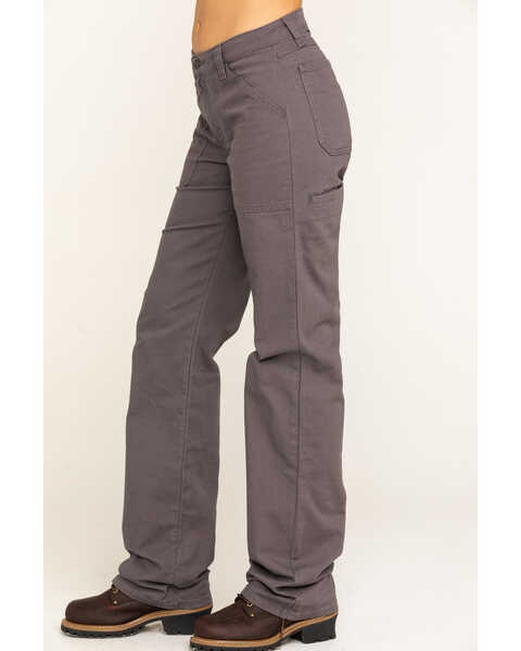 Wrangler Riggs Women's Charcoal Advanced Comfort Work Pants , Charcoal, hi-res