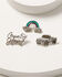 Image #2 - Lainey Wilson Women's Country Heart Pin Set - 3 Piece, Silver, hi-res