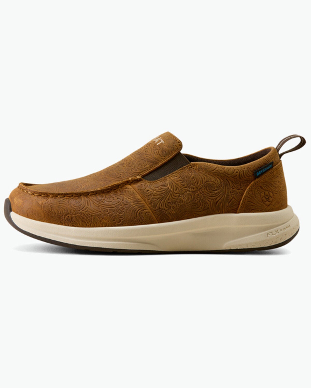 Image #2 - Ariat Women's Buckeye Slip-On Waterproof Shoes - Moc Toe, Brown, hi-res