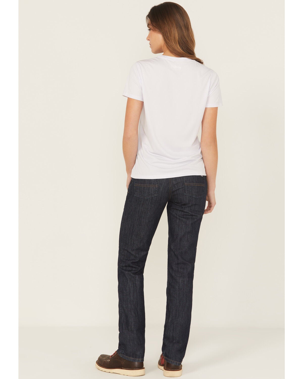 Image #3 - Carhartt Women's FR Rugged Flex&reg; Jeans, Indigo, hi-res