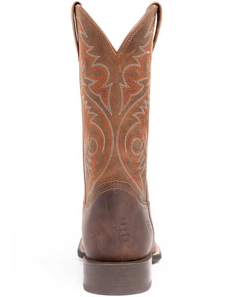 Image #10 - Ariat Men's Sport Herdsman Western Boots, Brown, hi-res