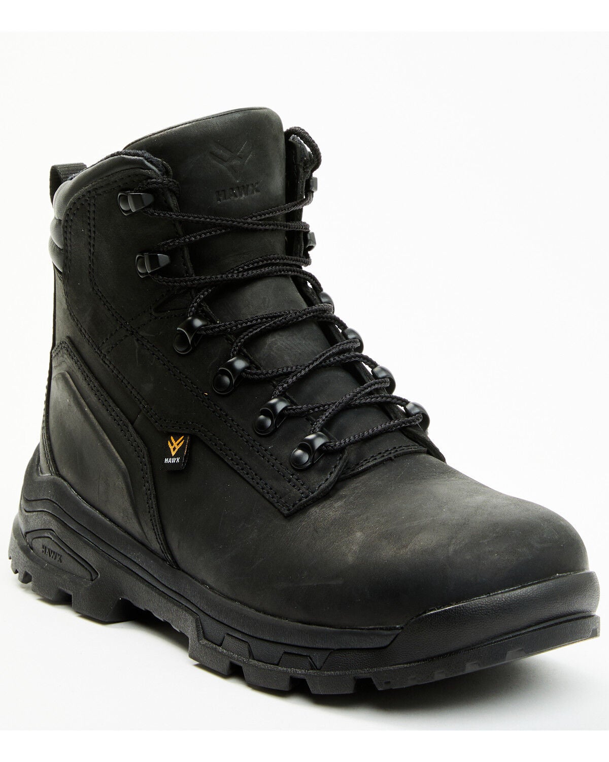 Hawx Men's 6" Enforcer Pro Work Boots - Soft Toe, Black, hi-res