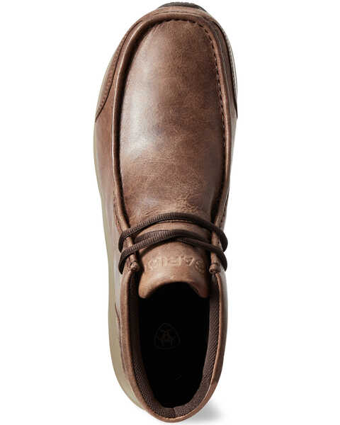 Ariat Men's Spitfire Cowboy Shoes - Moc Toe, Brown, hi-res