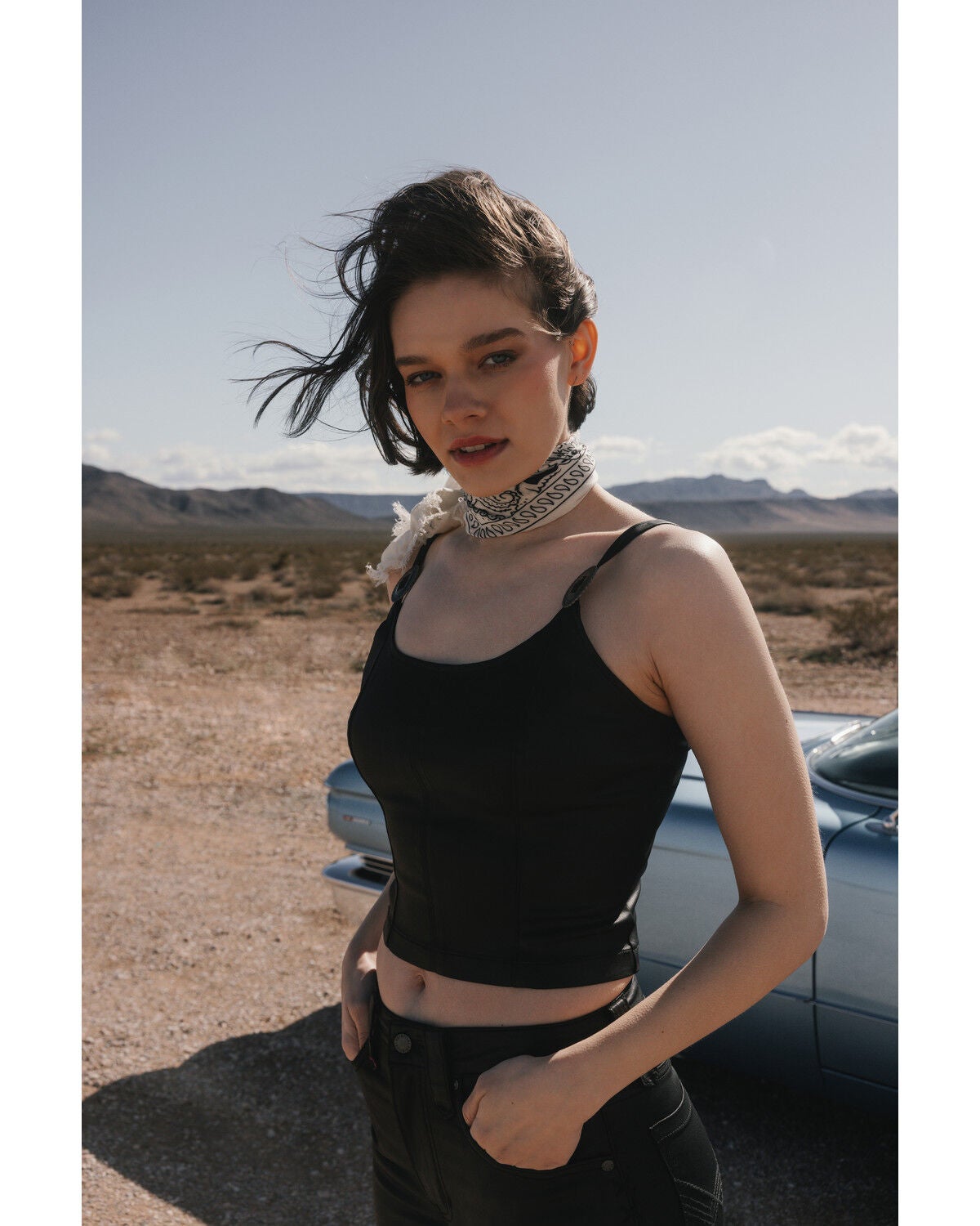 Idyllwind Women's Lacy Concho Trim Coated Bustier, Black, hi-res