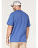 Image #4 - Hawx Men's Forge Solid Work Pocket T-Shirt - Tall, Blue, hi-res
