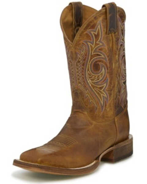 Image #2 - Justin Men's Caddo Summer Western Boots - Wide Square Toe, , hi-res