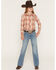 Image #1 - Wrangler Girls' Medium Wash Nala Trouser Stretch Denim Jeans, Medium Wash, hi-res