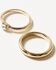 Image #2 - Shyanne Women's Cross Ring Set - 4 Piece, Gold, hi-res