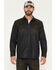 Image #1 - Moonshine Spirit Men's Wax Coated Denim Long Sleeve Snap Western Shirt, Dark Wash, hi-res