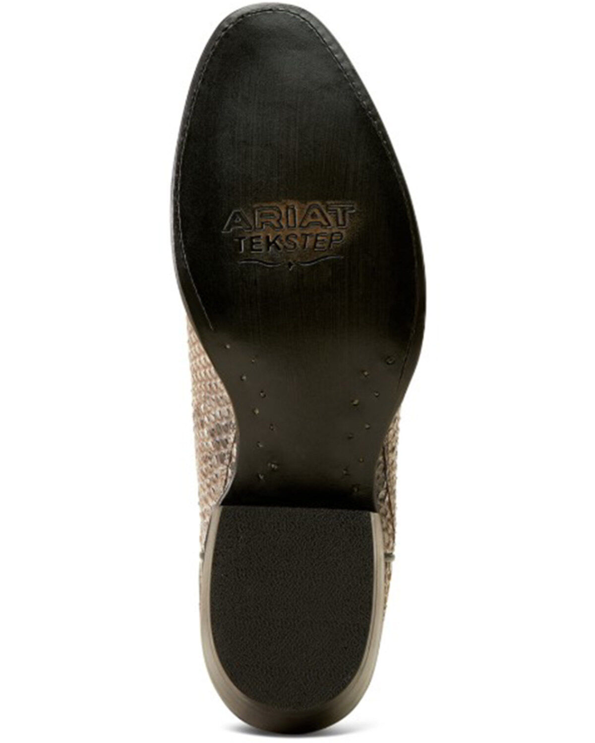Image #5 - Ariat Men's Slick Exotic Python Western Boots - Round Toe, Brown, hi-res