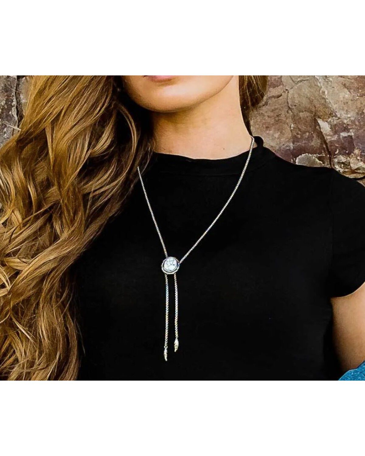 Image #4 - Montana Silversmiths Women's Halo Spirit Necklace, Silver, hi-res