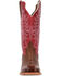 Image #4 - Durango Women's Arena Pro™ Elite Western Boots - Broad Square Toe, Red, hi-res