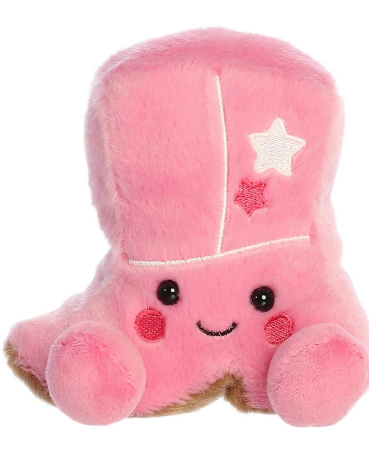 Aurora 5" Kate Cowgirl Boot&trade; Palm Pals&trade; Plush Toy, Bright Pink, hi-res