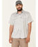 Image #1 - Hooey Men's Print Habitat Sol Short Sleeve Pearl Snap Western Shirt, , hi-res