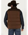 Image #4 - Brothers and Sons Men's Upland Reversible Sherpa Down Vest, Brown, hi-res