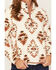 Image #3 - Shyanne Women's Southwestern Print Oversized Polar Fleece Pullover, Natural, hi-res