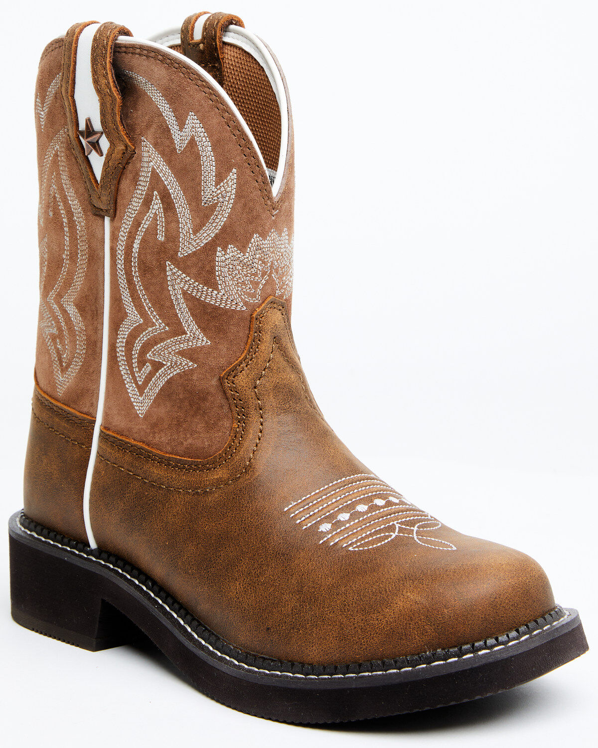 Image #1 - Shyanne Women's Fillies Marigold Western Boots - Round Toe, , hi-res