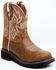 Shyanne Women's Fillies Marigold Western Boots - Round Toe , Brown, hi-res