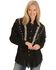 Liberty Wear Bone Bead & Fringe Leather Jacket, , hi-res