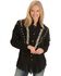 Image #1 - Liberty Wear Bone Bead & Fringe Leather Jacket, , hi-res