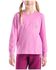 Image #1 - Carhartt Girls' Logo Long Sleeve Graphic Pocket Tee, Pink, hi-res