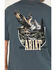Image #4 - Ariat Men's Apex Freedom Eagle Short Sleeve Boxy Graphic T-Shirt, Slate, hi-res