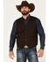 Image #1 - Moonshine Spirit Men's Watering Hole Vest, Brown, hi-res