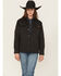 Image #1 - Ariat Women's Quilted Barn Jacket, Black, hi-res