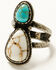 Image #1 - Shyanne Women's Isla Oasis Statement Ring, Turquoise, hi-res