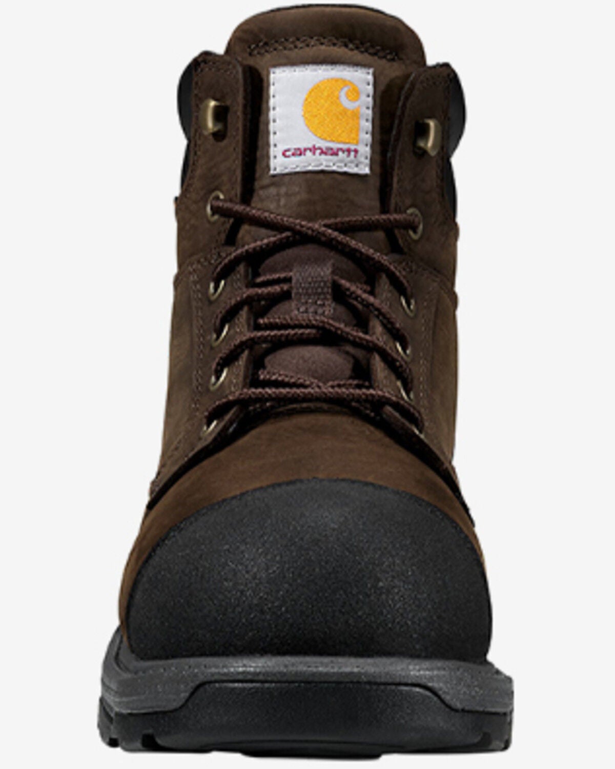 Image #4 - Carhartt Men's 6" Hamilton Waterproof Work Boots - Composite Toe, Dark Brown, hi-res