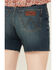 Image #4 - Wrangler Retro Women's Medium Wash High Rise Cutoff Denim Shorts, Medium Wash, hi-res