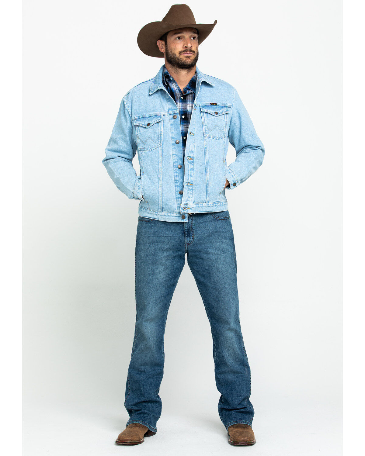 wrangler bleached jeans