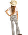 Image #6 - Rock & Roll Denim Girls' Striped Flare Jeans, , hi-res