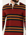 Image #3 - Pendleton Men's Decker Rugby Striped Long Sleeve Polo Shirt, Multi, hi-res