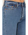 Image #2 - Levis' Women's Medium Wash Mid Rise Wedgie Straight Leg Stretch Denim Jeans, Medium Wash, hi-res