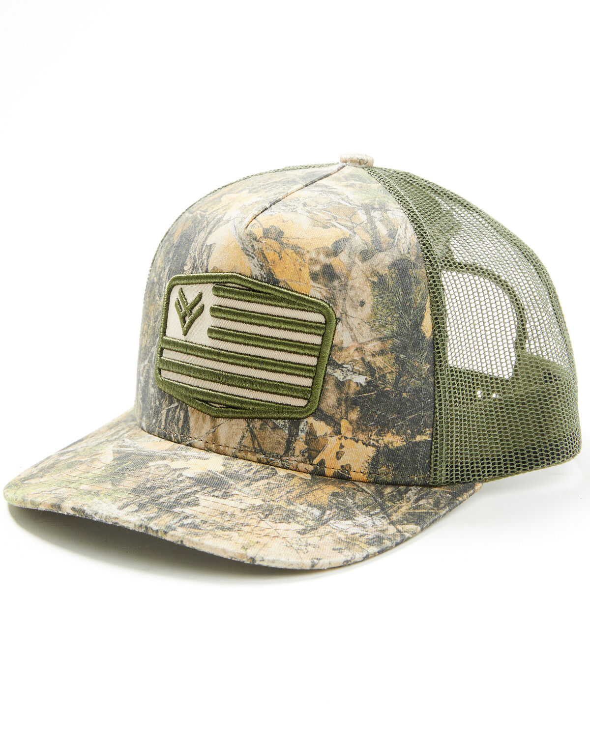Image #1 - Hawx Men's Forest Camo Print Ball Cap, Camouflage, hi-res