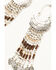 Image #2 - Shyanne Women's Desert Rose Antique Seed Bead Chandelier Earrings, Silver, hi-res