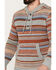 Pendleton Men's Medallion Striped Hooded Pullover, Grey, hi-res