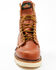 Image #4 - Thorogood Men's 8" American Heritage Made In The USA Wedge Sole Work Boots - Soft Toe, Brown, hi-res