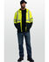 Image #6 - Ariat Men's FR Hi-Vis Full Zip Work Hooded Jacket, Bright Yellow, hi-res