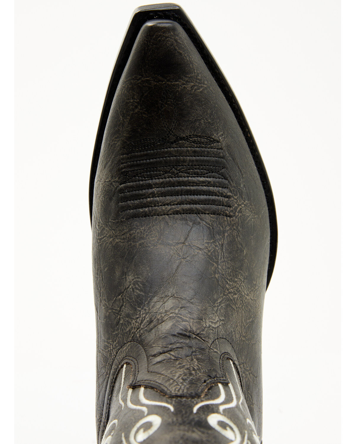 Image #6 - Moonshine Spirit Men's Clover Western Boots - Snip Toe, Black, hi-res