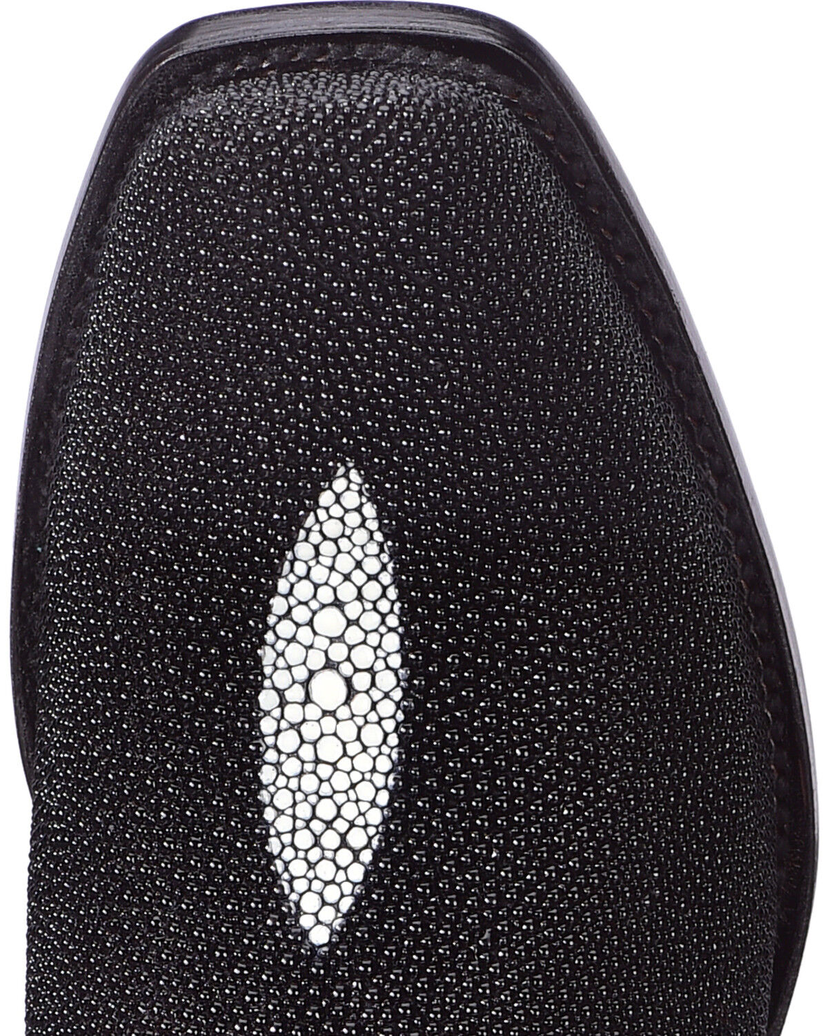 Image #6 - Moonshine Spirit Men's Stingray Exotic Boots - Square Toe, Black, hi-res