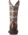 Image #3 - Ariat Women's Pendleton Circuit Savanna Performance Performance Boots - Broad Square Toe, Brown, hi-res